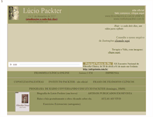 Tablet Screenshot of luciopackter.com